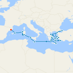 Mediterranean Mosaic: Greece, Ephesus, Italy & Spain from Athens