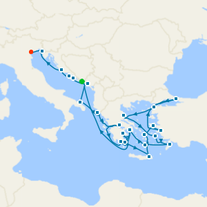 Mediterranean Medley: Italy, Turkey, Greece & Balkans from Dubrovnik