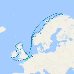 The British Isles & Norwegian Fjords - Dover R/Trip