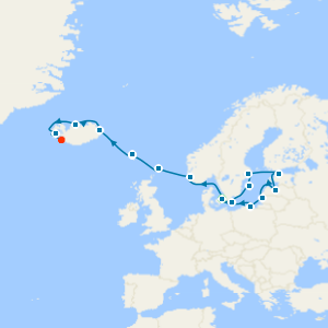 Baltic Explorer, Faroe Islands & Iceland from Copenhagen