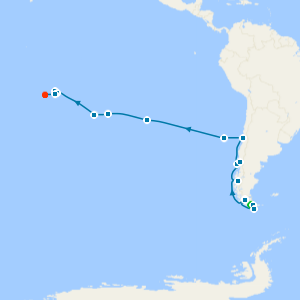 Chilean Fjords, Eastern & Pitcairn Islands