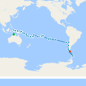 Papua New Guinea, Indonesia, Patagonia & Antartica