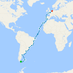 Falkland Islands to France