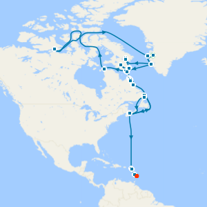 Northwest Passage, Labrador Coast & Caribbean