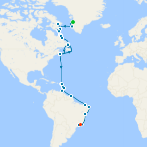 Wild Labrador Coast, Caribbean & South America