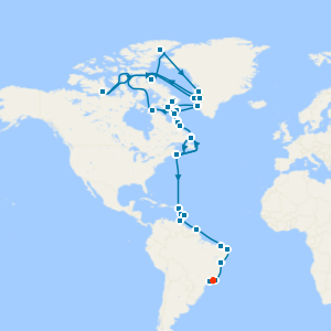 Northern Hemisphere Explorer: Arctic to South America