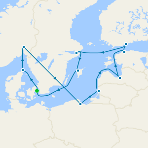 Norway, Denmark & Sweden Fly Cruise from Copenhagen