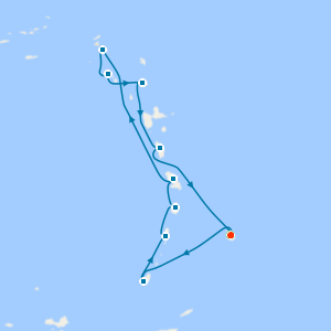 Tropical Heart & Soul from Bridgetown Fly Cruise