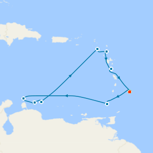 Sweetheart Sojourn from Bridgetown Fly Cruise.
