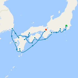 Exploration of Japan & S.Korea with Tokyo & Kyoto Stays