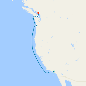 Pacific Coastal from Los Angeles to Vancouver with Stay