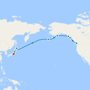 Whale Watching in Vancouver to Mt. Fuji, Japan, Alaska, Glacier Bay & Pacific Crossing with Luxury Stays 