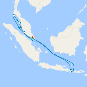 Bali, Malaysia & Thailand from Singapore with 1 Nt Stay