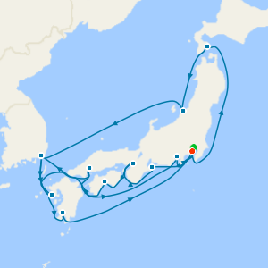 Tokyo Stay, Mt. Fuji, Nagasaki, Osaka, Hiroshima & Grand Circle of Japan
