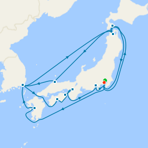 Tokyo Stay, Mt. Fuji, Grand Circle of Japan with Nebuta & Summer Festivals