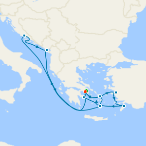Best of the Eastern Mediterranean from Athens with Stay