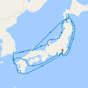Tokyo Stay, Mt. Fuji, Nagasaki & Grand Circle Spring Blossoms