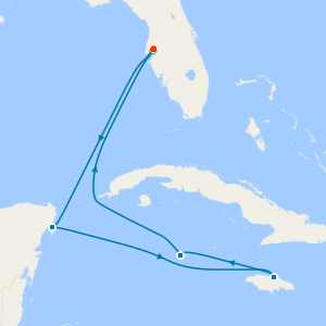 Western Caribbean from Tampa with Stay