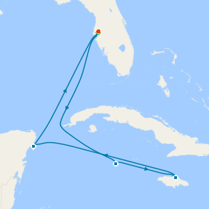 Western Caribbean from Tampa with Stay