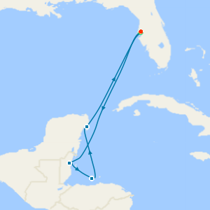 Western Caribbean from Tampa with Stay