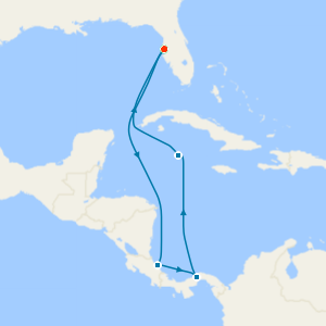 Caribbean & Panama Canal from Tampa with Stay
