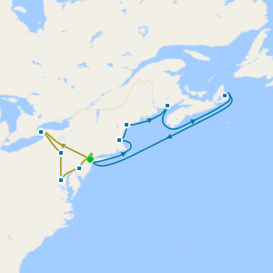 Great USA Eastern Cities Coach Tour and Canada & New England