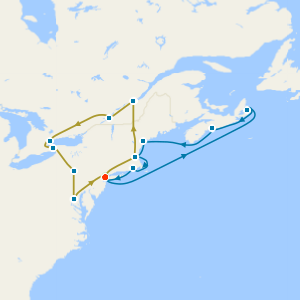 Eastern USA Discovery Coach Tour with Canada & New England Cruise