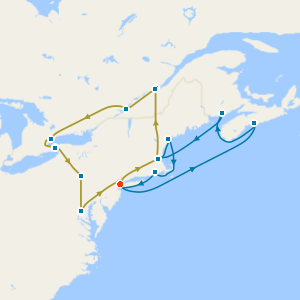 Eastern USA Discovery Coach Tour with Canada & New England Cruise