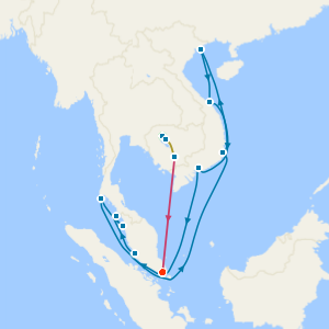 Siem Reap, Angkor Wat & Killing Fields with Halong Bay Excursion, Vietnam & Singapore