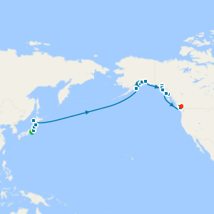 Japan & Alaska Transpacific from Tokyo