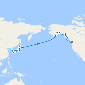 Kobe to Vancouver Transpacific Grand Voyage