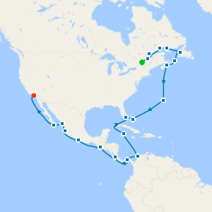 Grand Around the Americas from Montreal