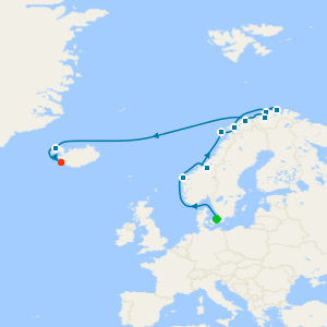 Voyage of the Vikings from Copenhagen