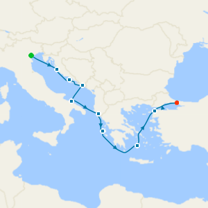Return to Constantinople from Fusina to Istanbul