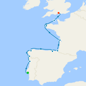 Iberia to English Channel from Lisbon