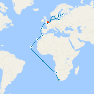 Cape Town Stay, Big 5 Safari, Namibia, Med & Scandinavia