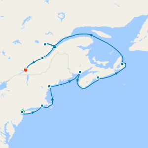 Atlantic Adventure with New York and Montreal Stays