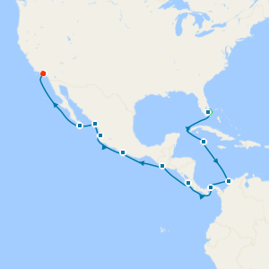Transamerican Treasures with Miami Beach and Los Angeles Stays