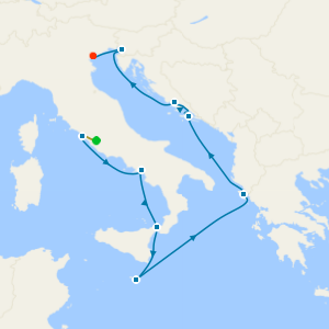 Magical Mediterranean with Rome and Venice Stays