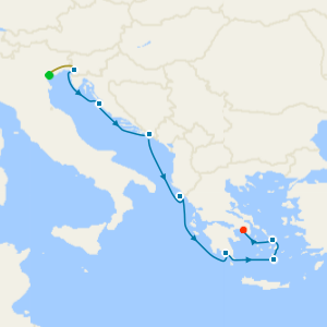 Marvelous Mediterranean from Trieste with Venice Stay