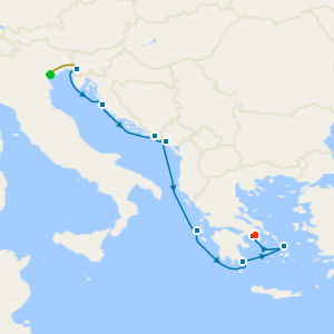 Adriatic Dreams with Venice and Athens Stays