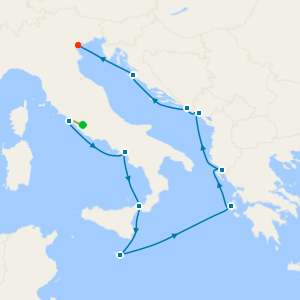 Seascapes & Gastronomy from Rome with Stay