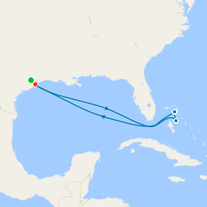Bahamas from Galveston with 1nt Houston Stay
