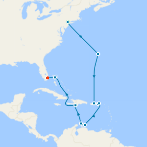 Caribbean with New York & Miami Beach Stays
