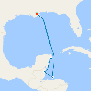 Western Caribbean from New Orleans with Stay