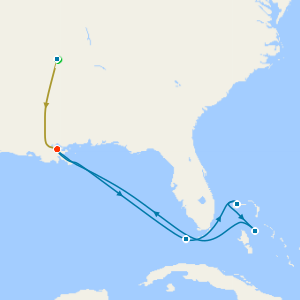 Memphis, New Orleans & Bahamas with Stays