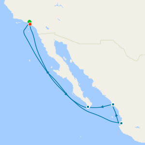 Mexican Riviera from Los Angeles with Stay