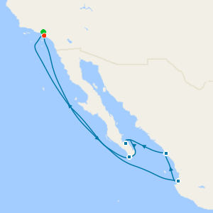 Mexican Riviera from Los Angeles with Stay