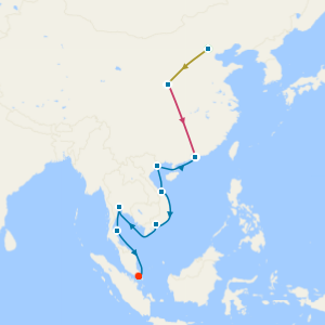 Great Wall, Terracotta Warriors & Southbound Asian Allure