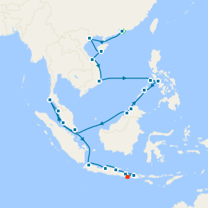 Grand Hong Kong Stay & Collector's S.East Asia to Bali